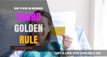 Mastering Your Insurance Card: The Golden Rule for Easy Understanding