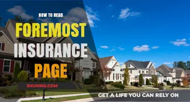 Mastering Foremost Insurance: A Step-by-Step Guide to Reading Your Policy Page