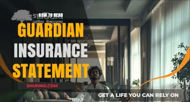 Understanding Your Guardian Insurance Statement: A Step-by-Step Guide