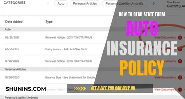 State Farm Auto Insurance: Understanding Your Policy