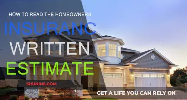 Understanding Your Homeowner's Insurance Estimate: A Guide