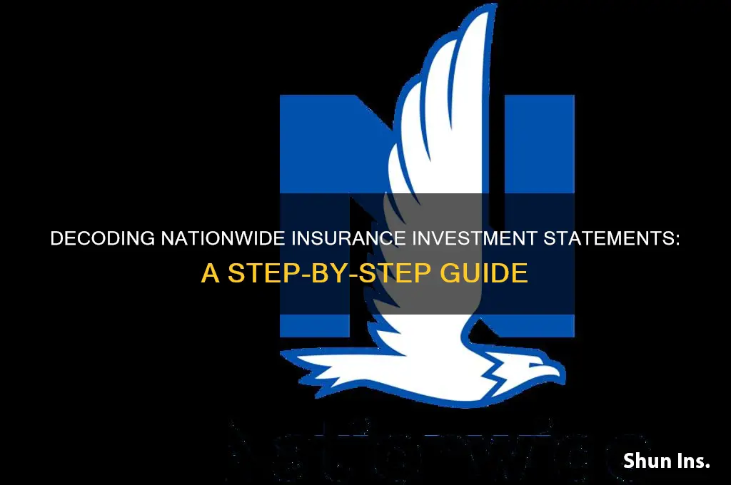 how to read the the investment statement from nationwide insurance