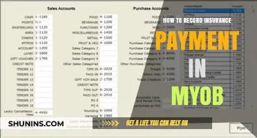 Recording Insurance Payments: MYOB Tips and Tricks
