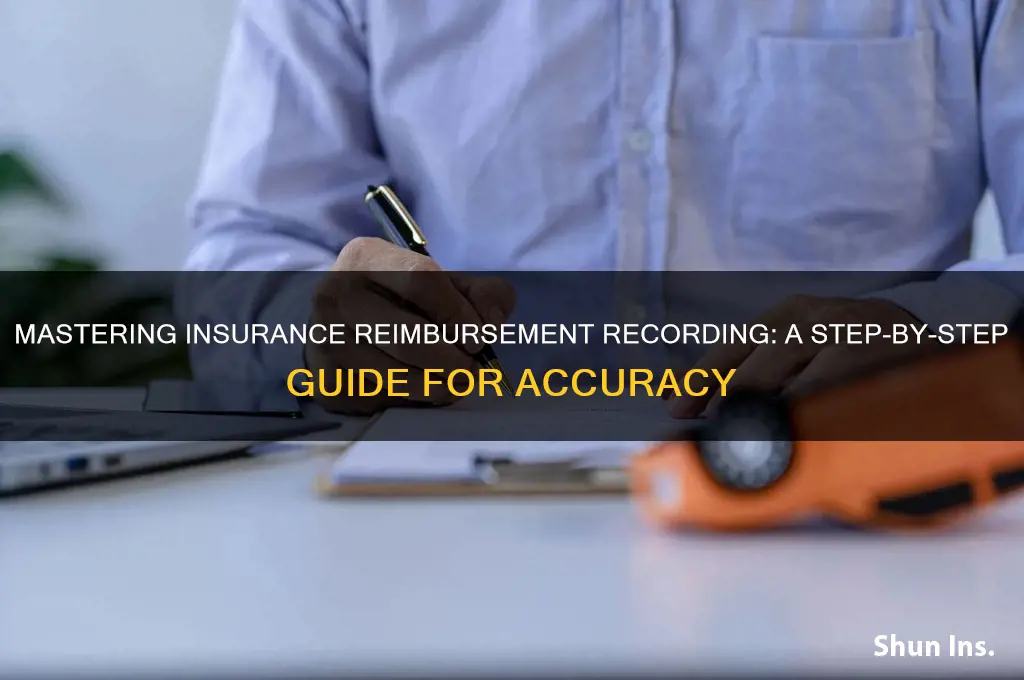 how to record insurance reimbursements