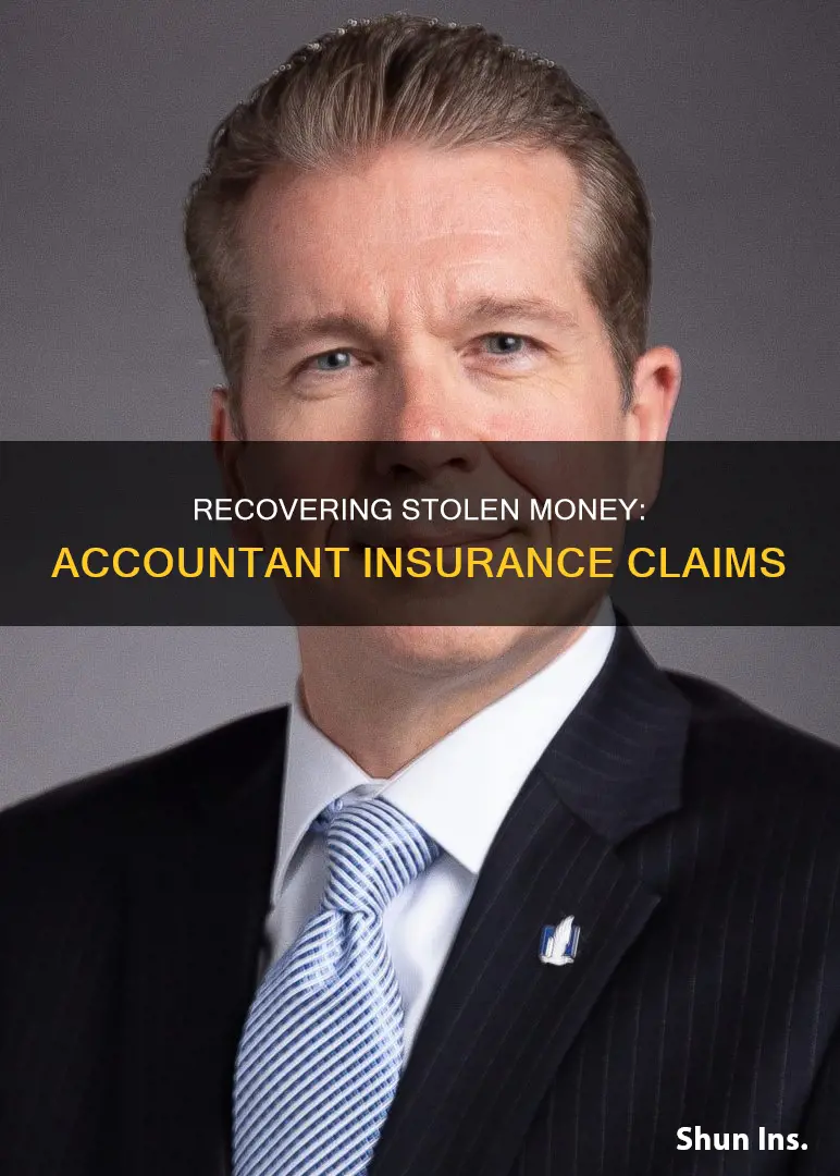 how to recover money stolen from accountant insurance
