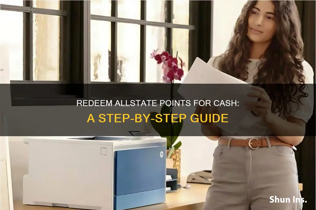 how to redeem allstate points for cash
