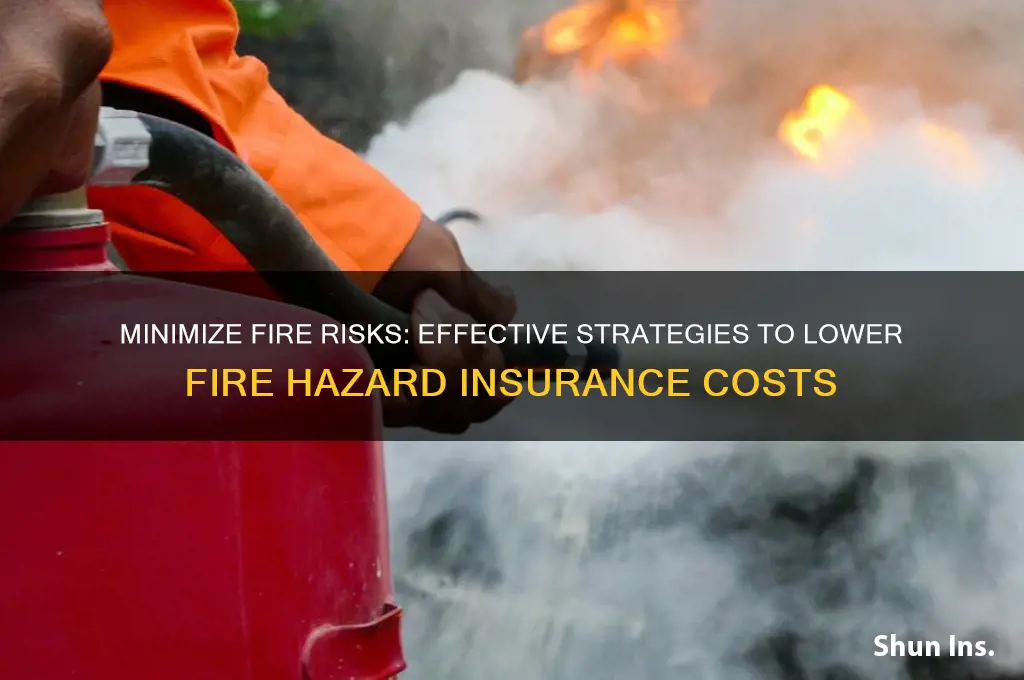 how to reduce fire hazard insurance