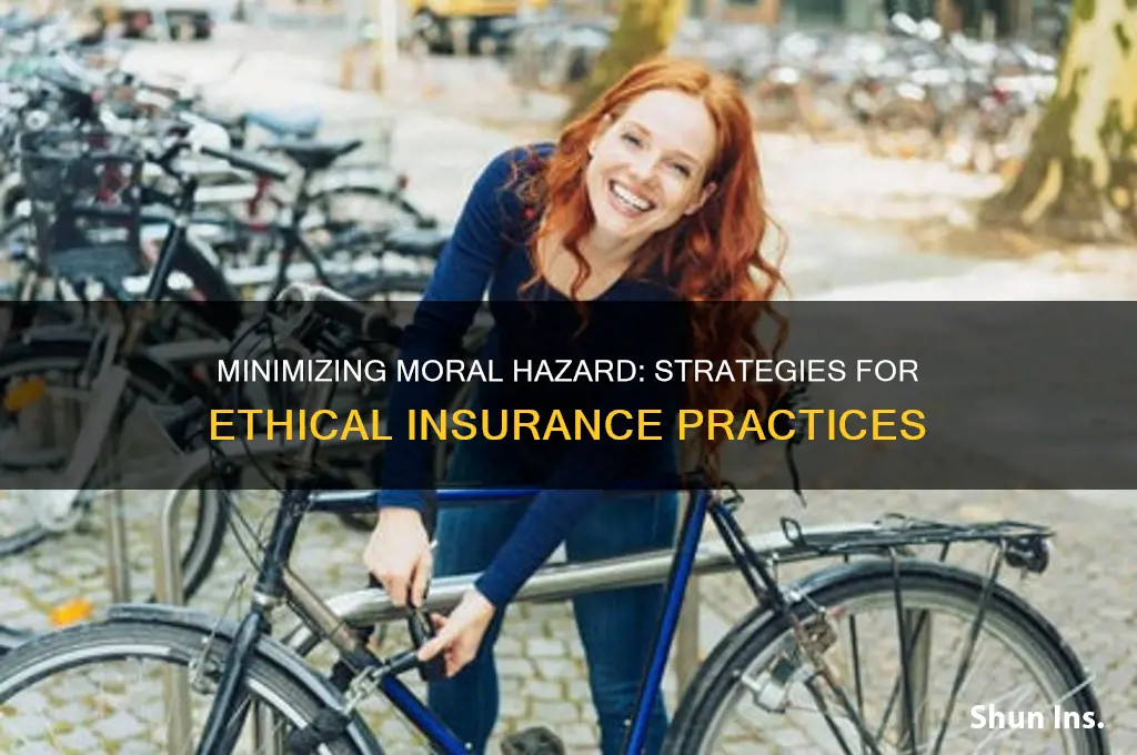 how to reduce moral hazard in insurance
