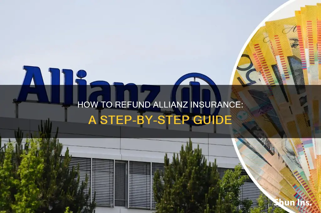 how to refund allianz insurance