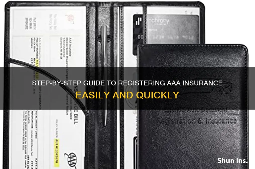 how to register aaa insurance