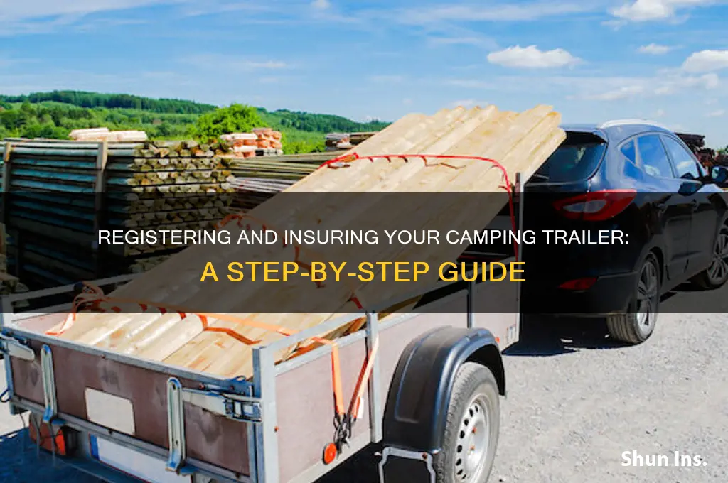 how to register and insure a camping trailer