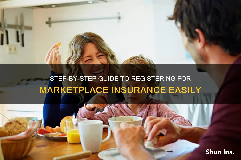 how to register in market place insurance