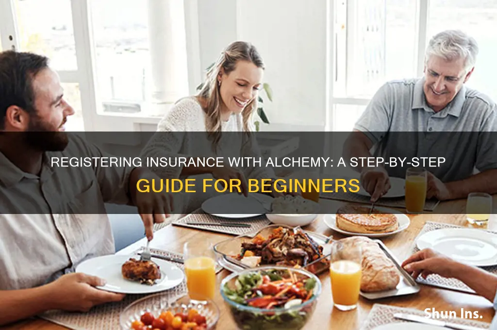 how to register insurance with alchemy