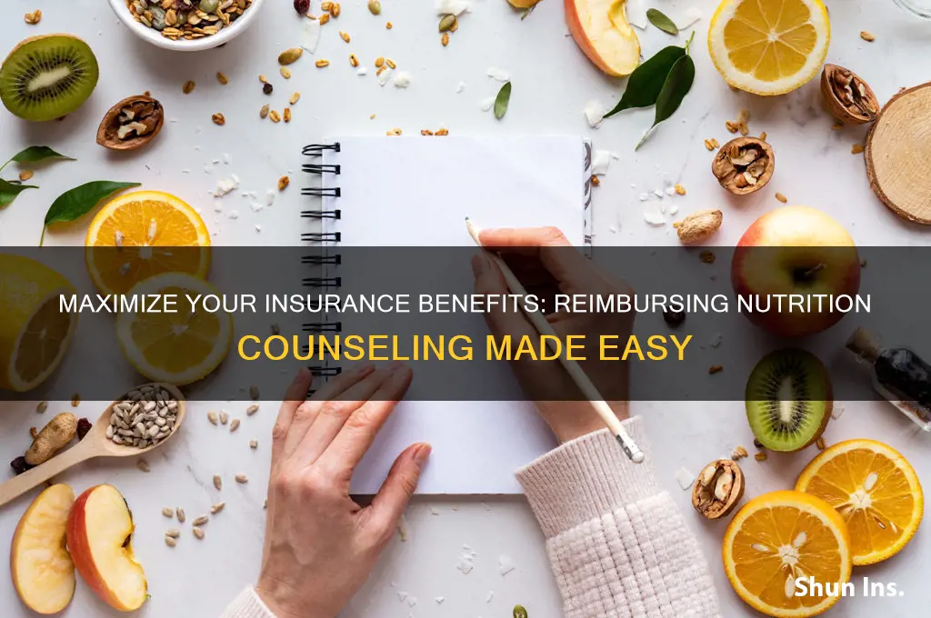 how to reimburse nutrition counseling from insurance