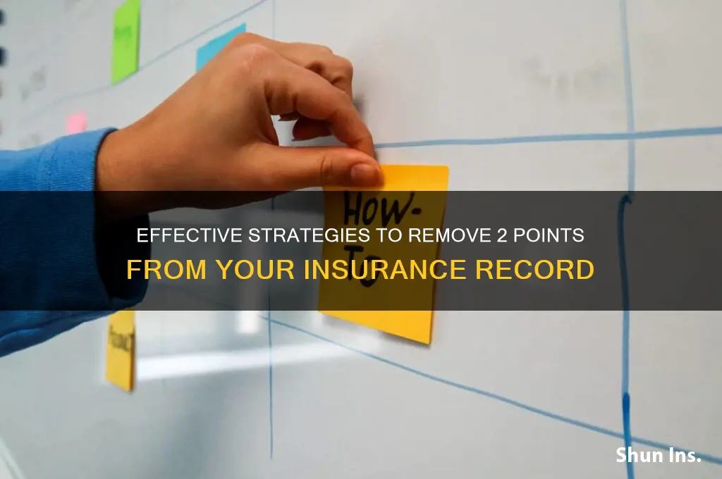 how to remove 2 points on insurance