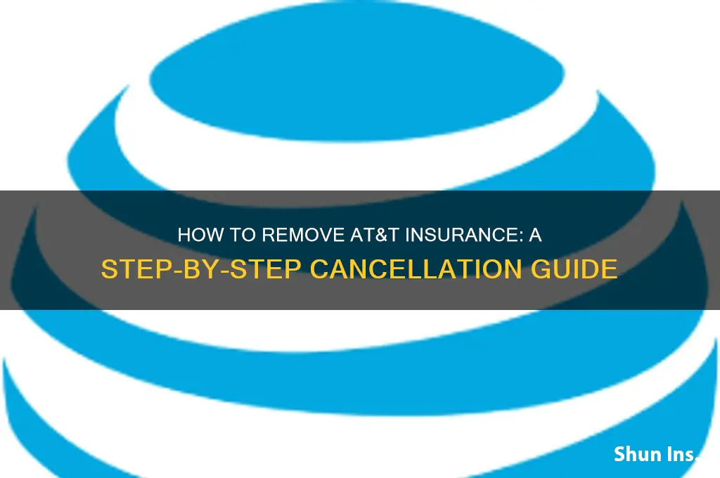 how to remove att insurance