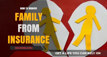 Steps to Remove Family Members from Your Insurance Policy