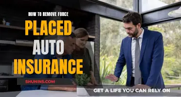 Remove Force-Placed Auto Insurance Now