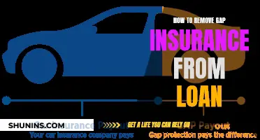 Canceling Gap Insurance: Remove from Loan