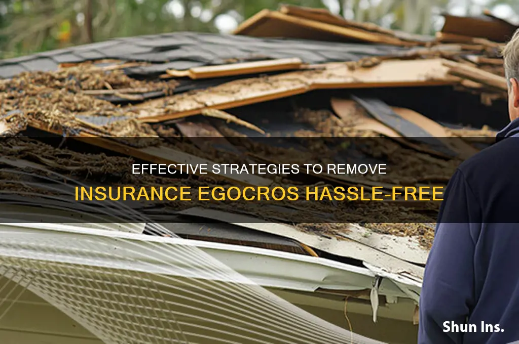 how to remove insurance egocros