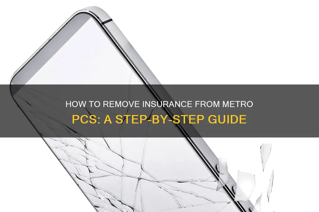 how to remove insurance from metro pcs