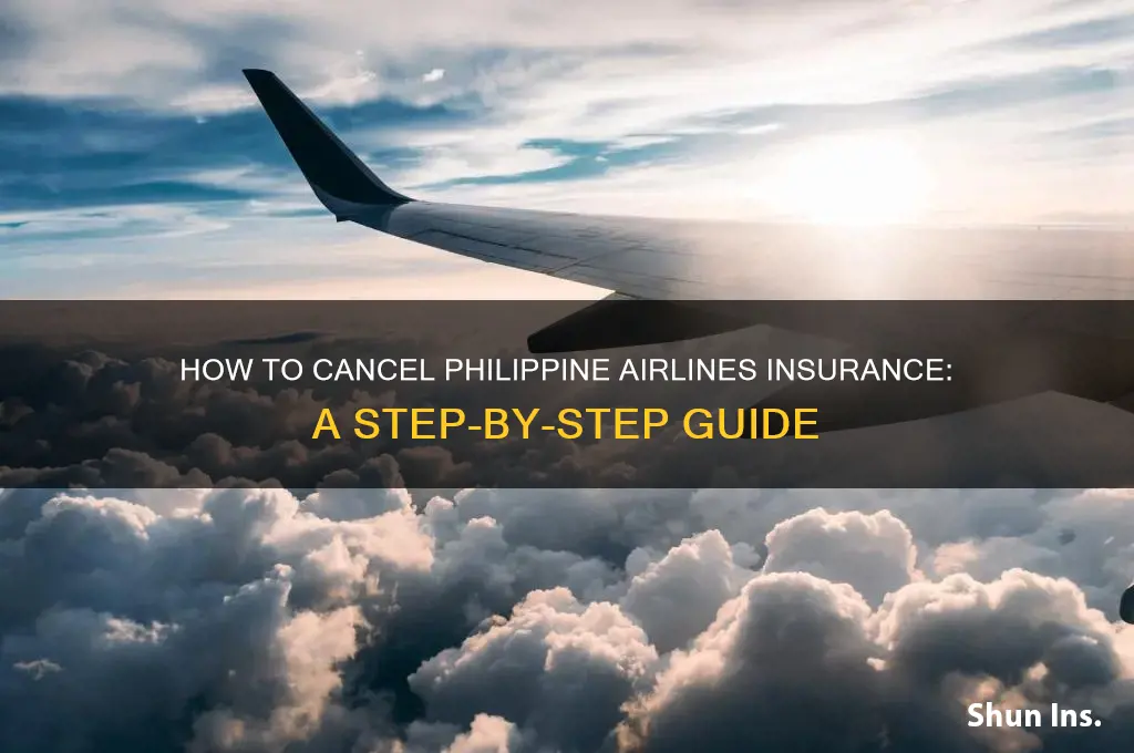 how to remove insurance in philippine airlines