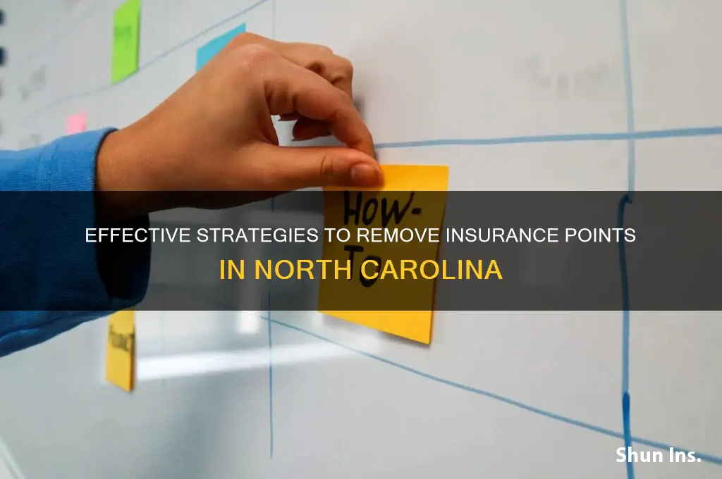 how to remove insurance points in nc