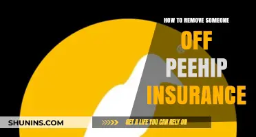 Steps to Remove a Dependent from Your Peehip Insurance Plan