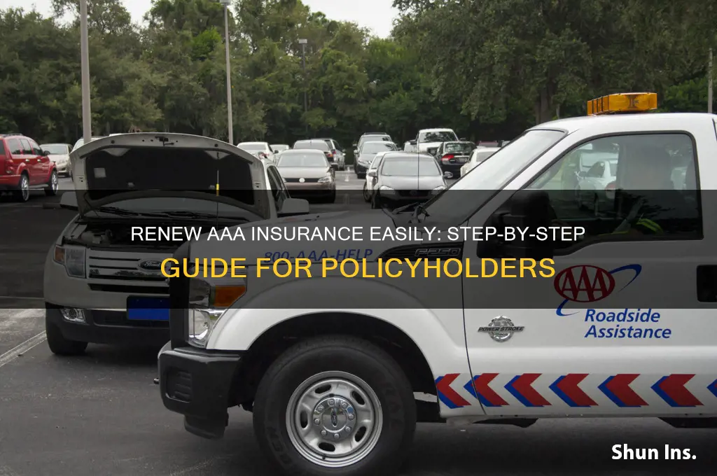 how to renew aaa insurance