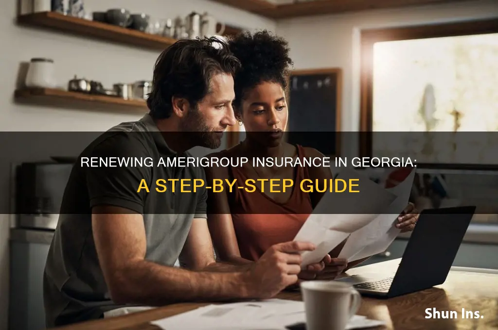 how to renew amerigroup insurance in georgia