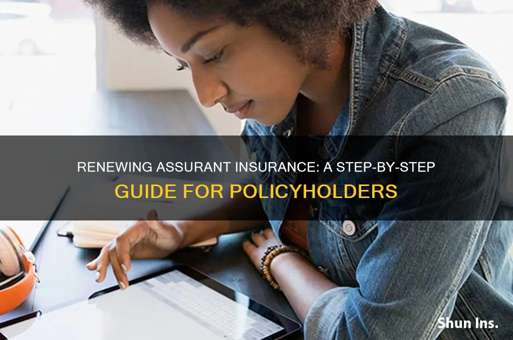 how to renew assurant insurance