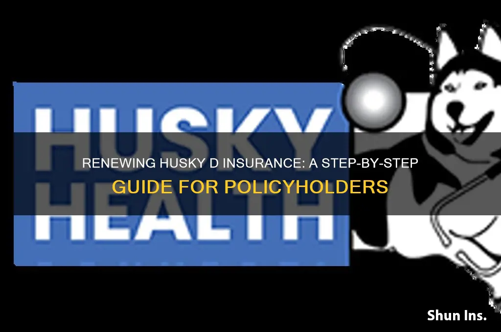 how to renew husky d insurance