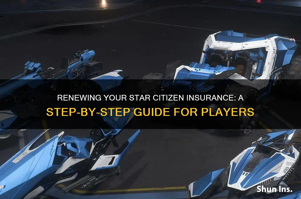 how to renew insurance star citizen