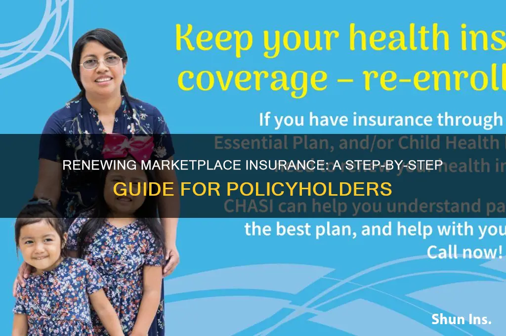 how to renew marketplace insurance