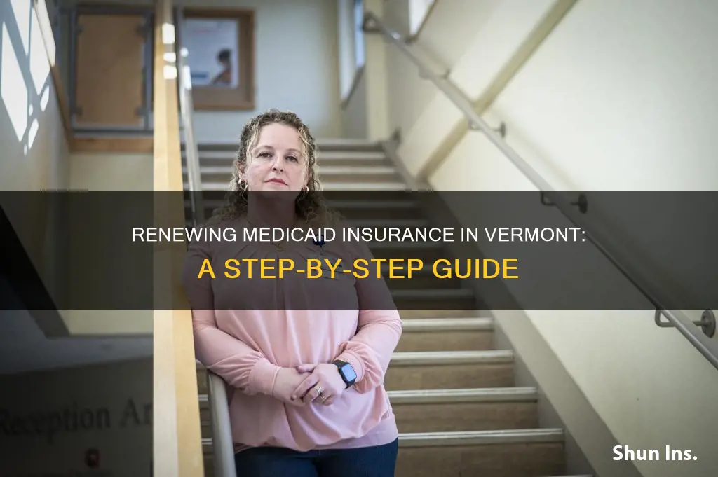 how to renew medicaid insurance vt
