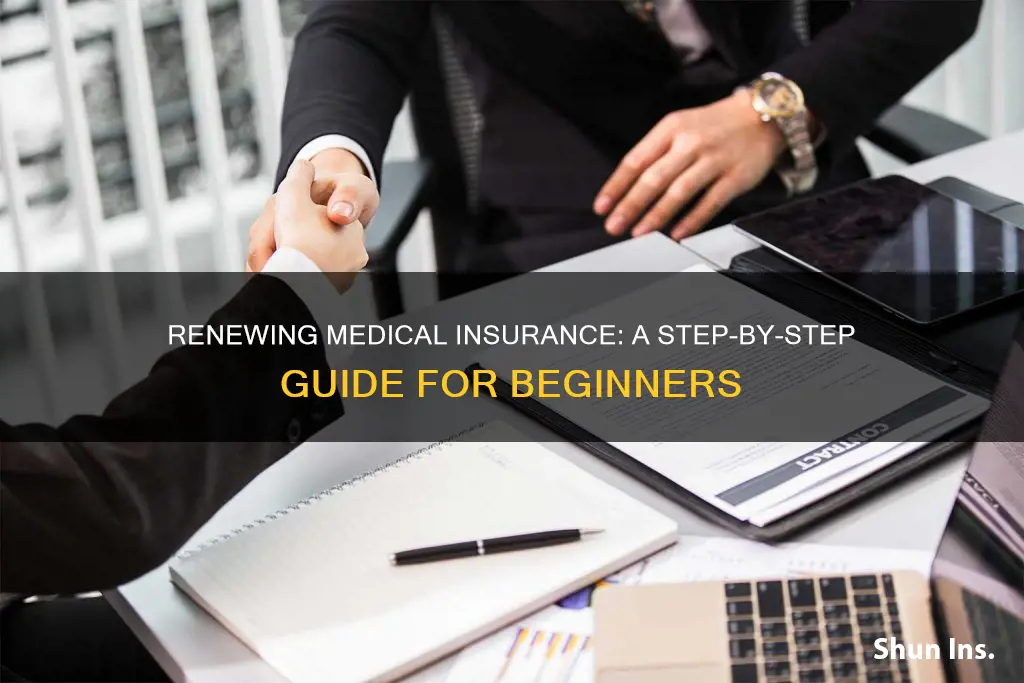 how to renew medical insurance