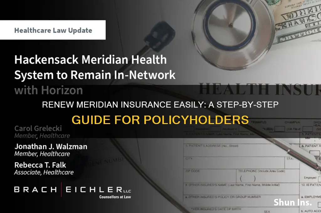 how to renew meridian insurance