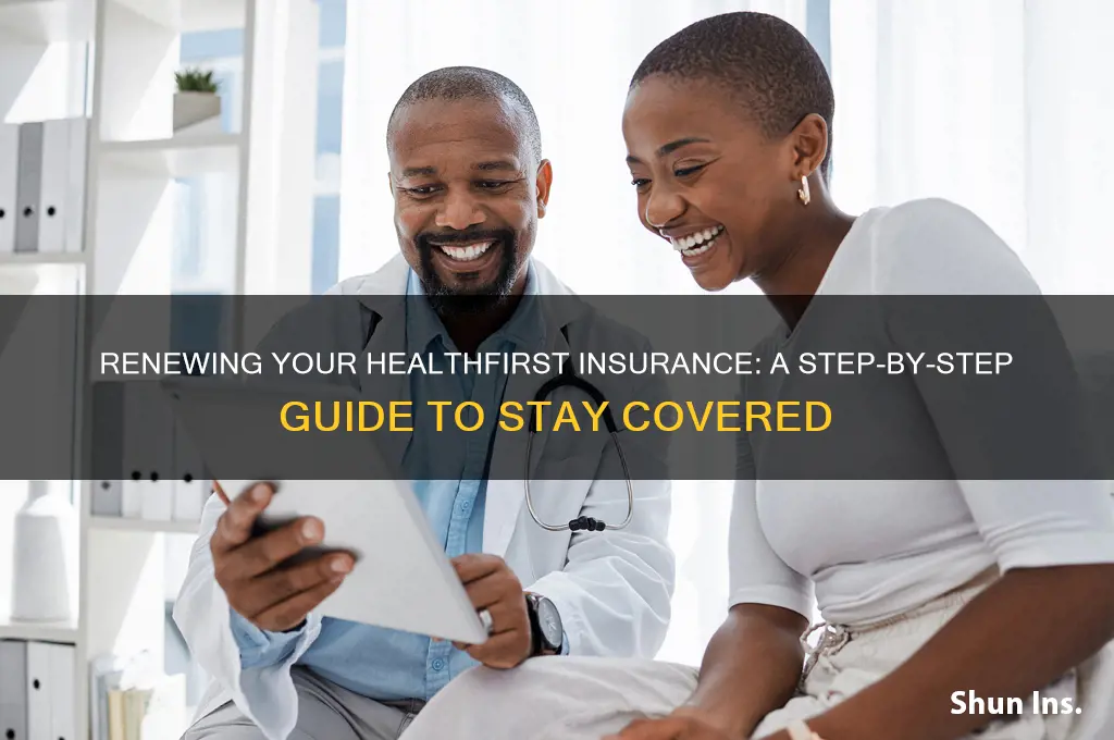 how to renew my healthfirst insurance