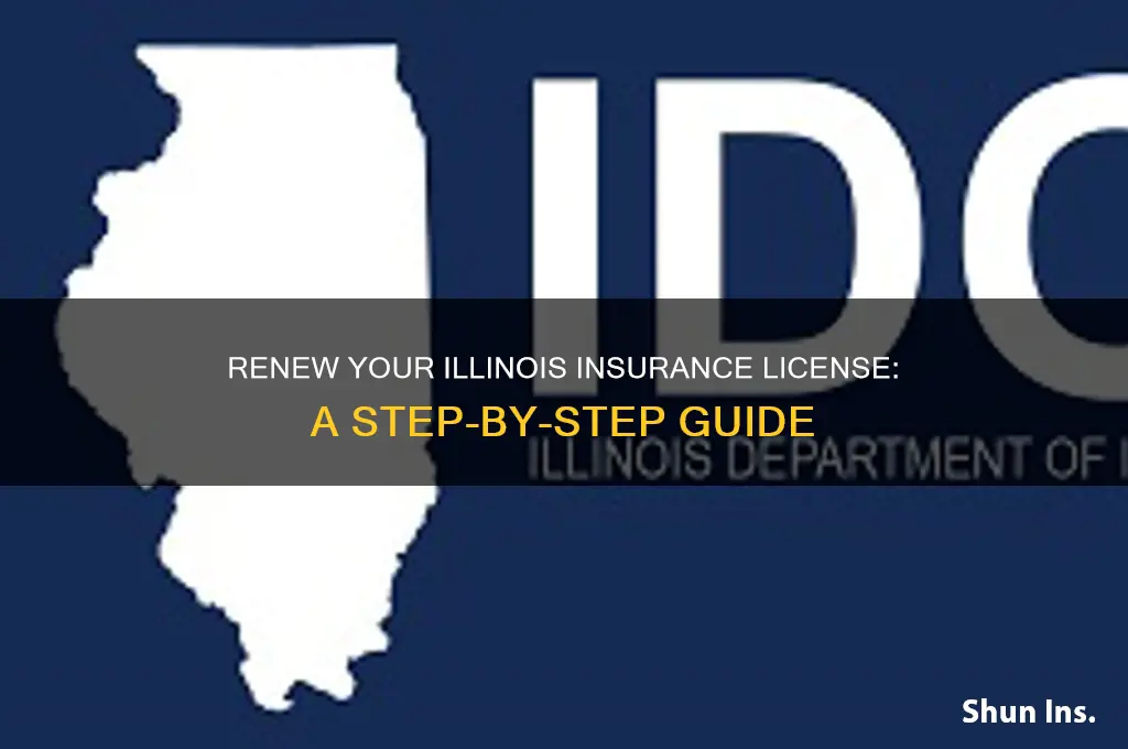 how to renew my insurance lincense in il