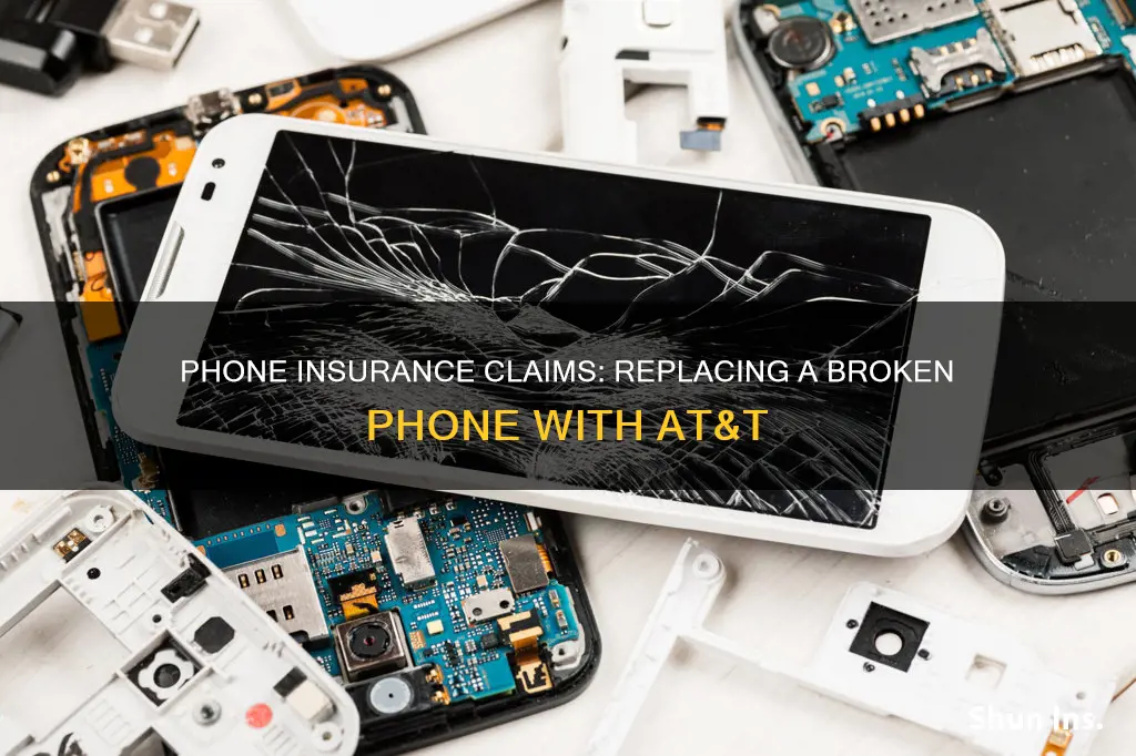 how to replace a broken phone with insurance att