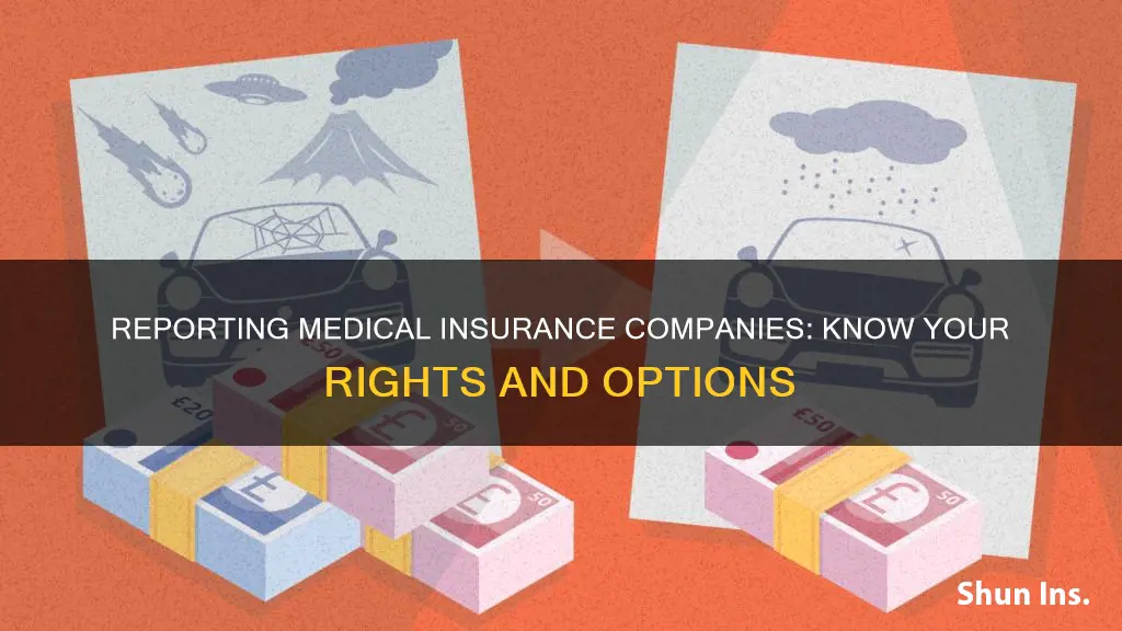 how to report a medical insurance company