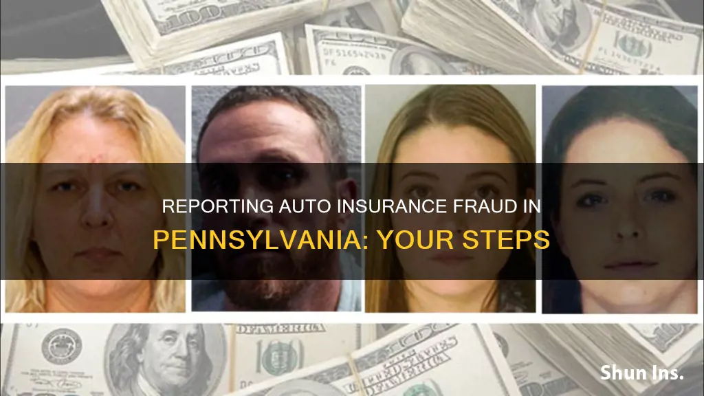 how to report auto insurance fraud in pa