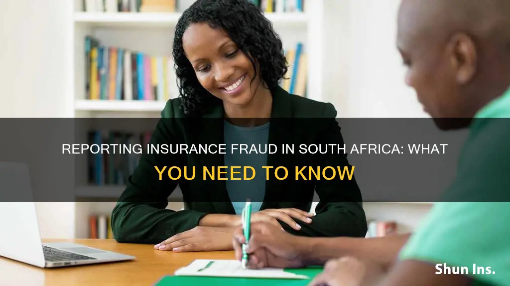 how to report insurance fraud in south africa