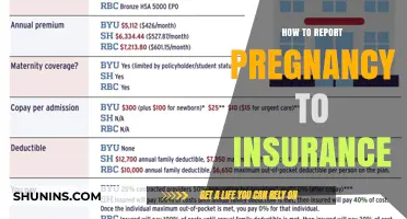 Reporting Pregnancy: Insurance Coverage and Claims