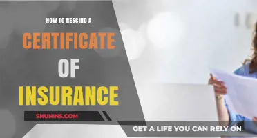 Steps to Properly Rescind a Certificate of Insurance: A Guide