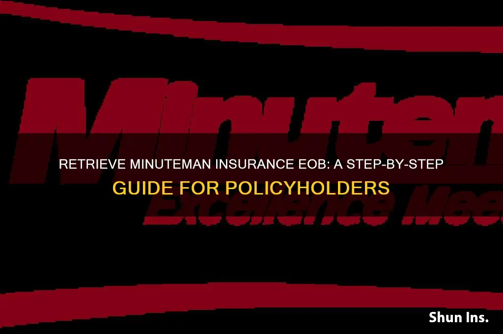 how to retrieve eob for minuteman insurance