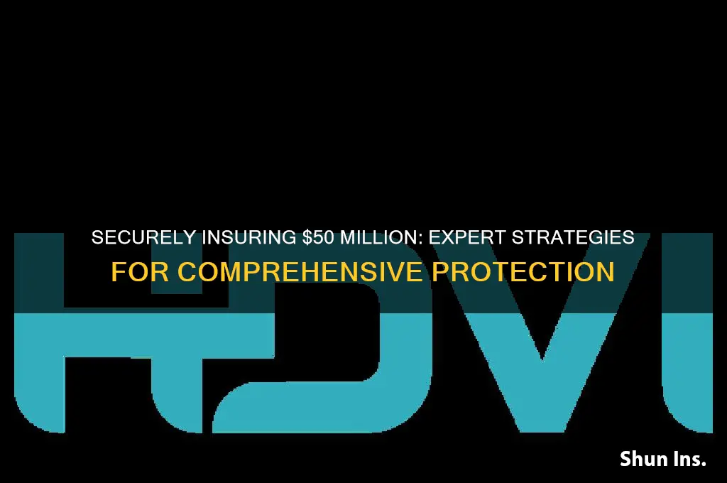 how to safely insure 50 million dollars