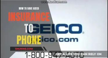 Gieco Insurance: Save to Phone in 3 Easy Steps