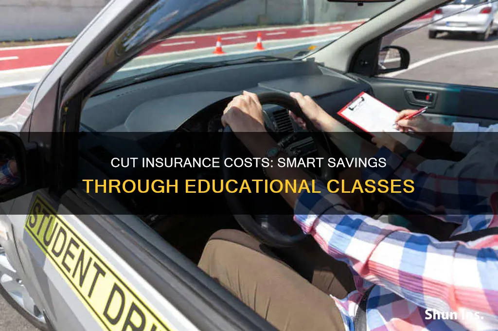 how to save on insurance with classes