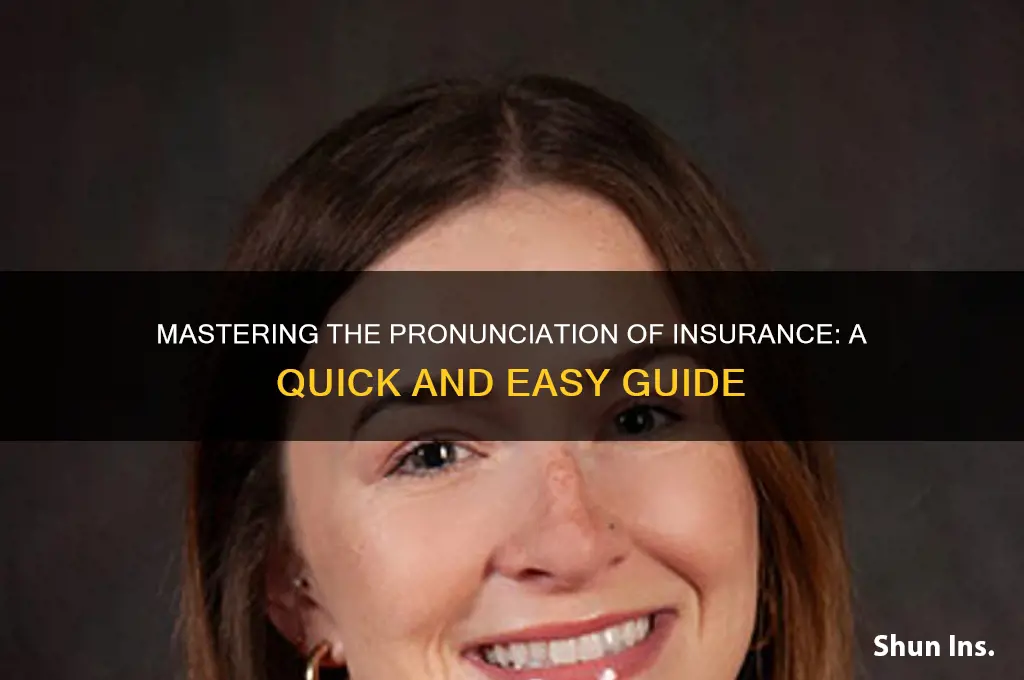 how to say insurance